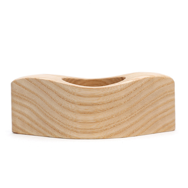 Free samples provided wholesale wooden candle holder for home decor